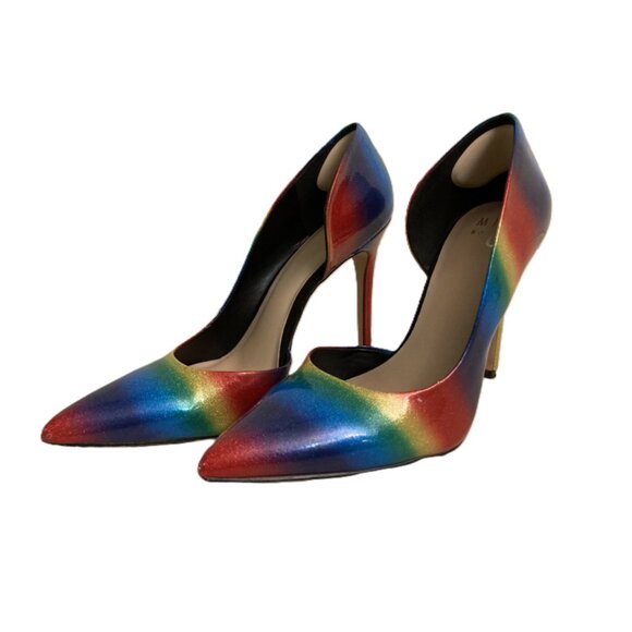 Mix No. 6 Shoes - Mix No. 6 M6 - Aradowia Multi Rainbow Glitter - Size 10